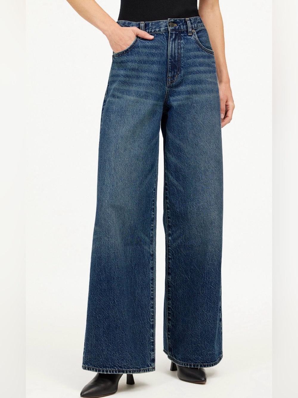 Madewell Superwide-Leg Jeans in Women’s Petite